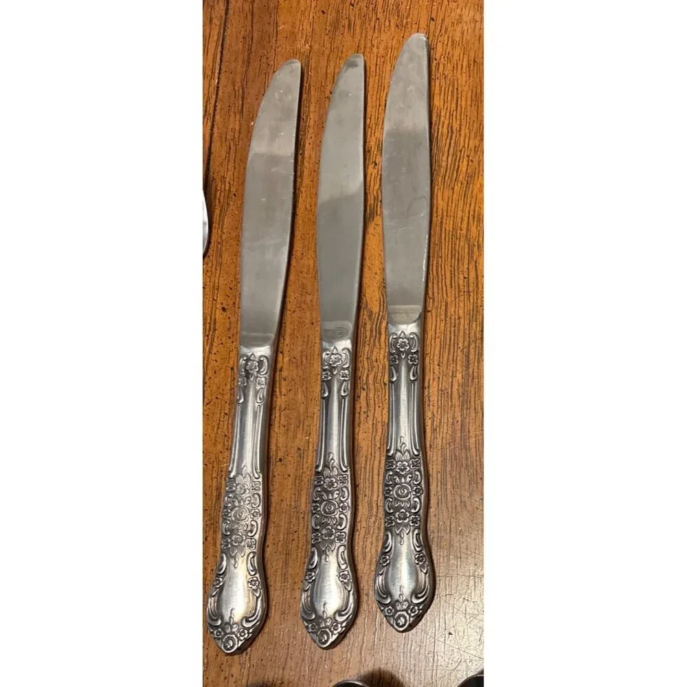 21-Piece Northland Oneida‎ Carolina Pattern Stainless Flatware Set